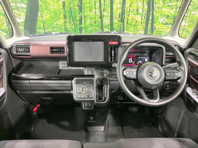 スペーシアカスタム ハイブリッドＧＳ　届出済未使用車　電動スライドドア　レーダークルーズ　ＬＥＤヘッドライト　ＬＥＤフォグライト　スマートキー　シートヒーター　クリアランスソナー　純正１４インチアルミホイール　アイドリングストップ（2枚目）