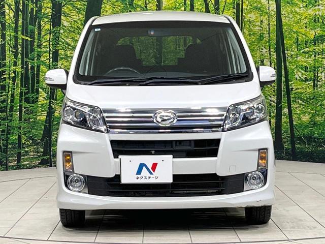 ムーヴ カスタム　Ｘリミテッド　ＳＡ　純正ＳＤナビ　禁煙車　バックカメラ　衝突被害軽減システム　スマートキー　ＬＥＤヘッド　ＥＴＣ　純正１４インチアルミ　オートライト　オートエアコン　ＣＤ　地デジ　ベンチシート　プライバシーガラス（14枚目）