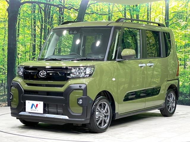 タント ファンクロス 登録済未使用車 衝突軽減装置 両側電動スライドドア シートヒーター LEDヘッドライト LEDフォグライト コーナーセンサー スマートキー オートライト オートエアコン 純正14インチアルミホイール(32枚目)