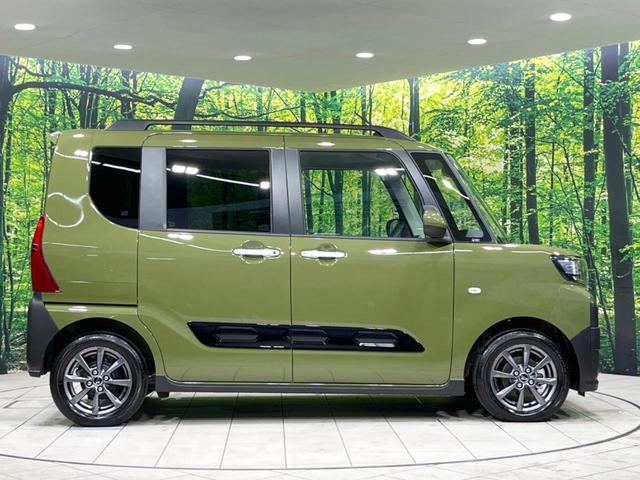 タント ファンクロス 登録済未使用車 衝突軽減装置 両側電動スライドドア シートヒーター LEDヘッドライト LEDフォグライト コーナーセンサー スマートキー オートライト オートエアコン 純正14インチアルミホイール(35枚目)