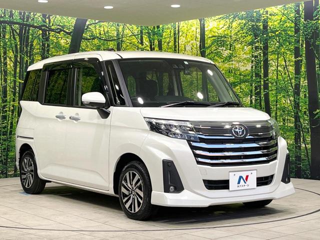 ルーミー カスタムＧ　両側電動スライドドア　衝突軽減装置　禁煙車　９型ディスプレイオーディオ　全周囲カメラ　レーダークルーズコントロール　ＥＴＣ　Ｂｌｕｅｔｏｏｔｈ　ドラレコ　シートヒーター　ＬＥＤヘッド　コーナーセンサー（16枚目）