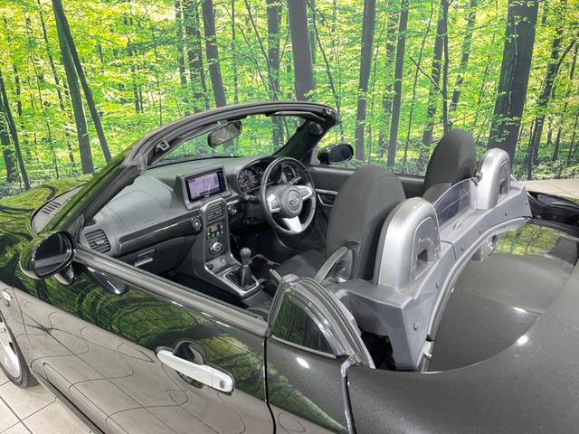 コペン ローブ MT車 SDナビ 禁煙車 ETC Bluetooth フルセグ スマートキー シートヒーター LEDヘッドライト オートライト ステアリングスイッチ オートエアコン 純正16インチホイル フォグライト(35枚目)