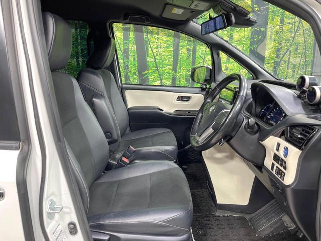 ノア ハイブリッドSi ダブルバイビー 両側電動ドア SDナビ 後席モニター バックカメラ 寒冷地仕様 衝突被害軽減システム 禁煙車 ハーフレザーシート ドラレコ スマートキー LEDヘッド ETC クルコン 純正16インチアルミ(46枚目)