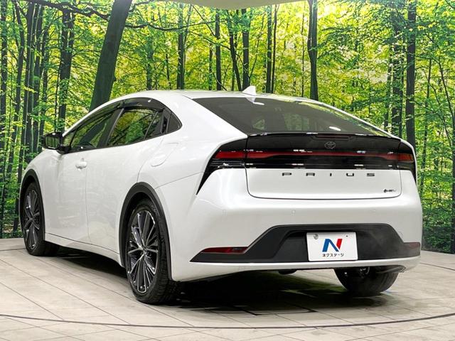 プリウス G サイド・バックカメラ 100V電源 衝突被害軽減システム レーダークルーズ 禁煙車 ドラレコ コーナーセンサー スマートキー LEDヘッド ナビ連動ETC 純正19インチアルミ オートハイビーム(29枚目)