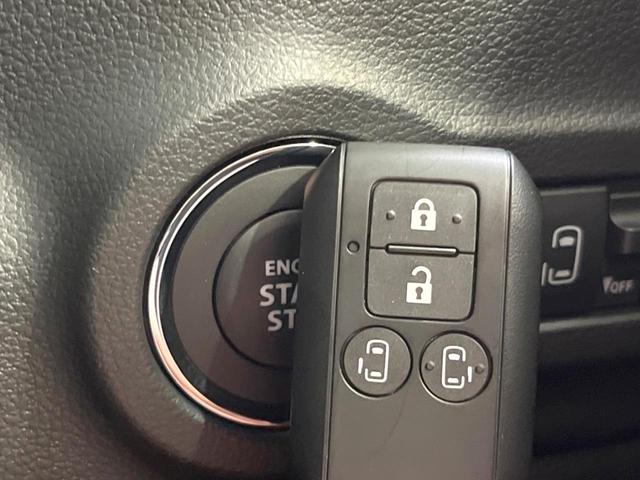 スペーシアギア ハイブリッドＸＺ　届出済未使用車　両側電動ドア　衝突被害軽減システム　レーダークルーズ　コーナーセンサー　スマートキー　ＬＥＤヘッド　純正１４インチアルミ　車線逸脱警報　オートライト　オートエアコン　ＬＥＤフォグ（7枚目）