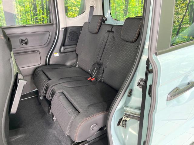 スペーシアギア ハイブリッドＸＺ　届出済未使用車　両側電動ドア　衝突被害軽減システム　レーダークルーズ　コーナーセンサー　スマートキー　ＬＥＤヘッド　純正１４インチアルミ　車線逸脱警報　オートライト　オートエアコン　ＬＥＤフォグ（9枚目）