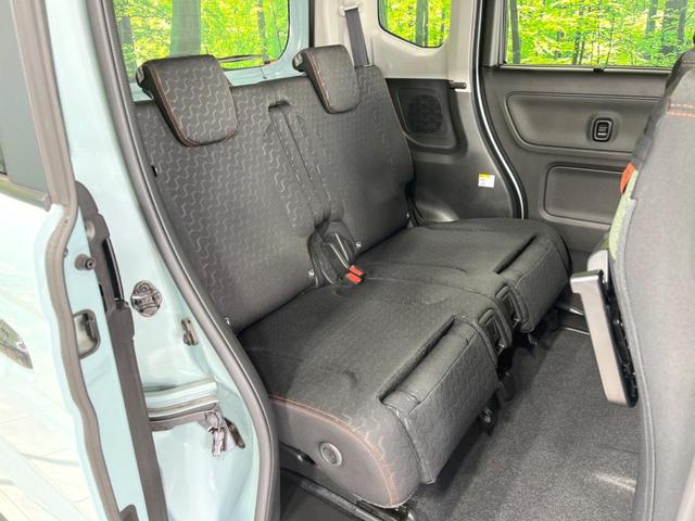 スペーシアギア ハイブリッドＸＺ　届出済未使用車　両側電動ドア　衝突被害軽減システム　レーダークルーズ　コーナーセンサー　スマートキー　ＬＥＤヘッド　純正１４インチアルミ　車線逸脱警報　オートライト　オートエアコン　ＬＥＤフォグ（44枚目）