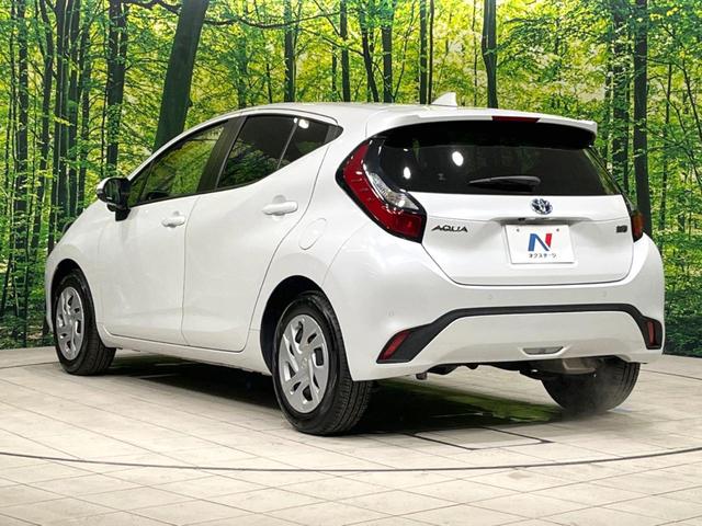 アクア X バックカメラ 衝突被害軽減システム レーダークルーズ 禁煙車 コーナーセンサー スマートキー LEDヘッド ビルトインETC オートハイビーム 車線逸脱警報 オートライト オートエアコン(28枚目)