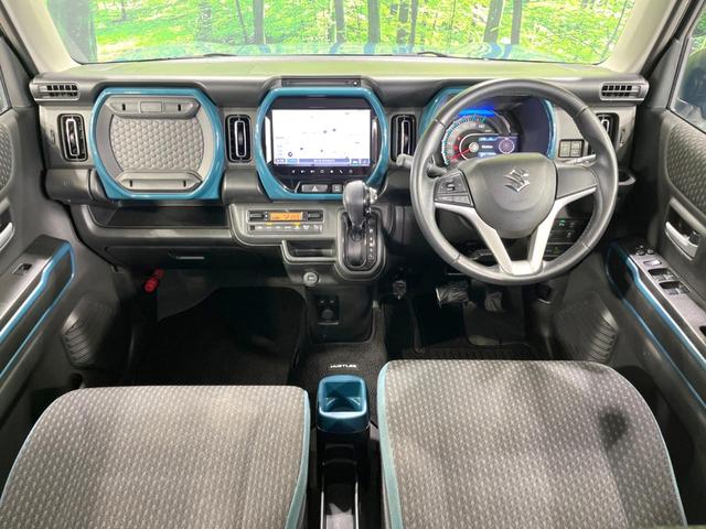 ハスラー ハイブリッドX 全周囲カメラ 衝突被害軽減システム コーナーセンサー スマートキー LEDヘッド ビルトインETC 純正15インチアルミ 車線逸脱警報 オートライト オートエアコン Bluetooth CD(2枚目)