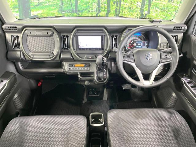 ハスラー タフワイルドターボ　衝突軽減　禁煙車　ＳＤナビ　レーダークルーズ　バックカメラ　ＥＴＣ　Ｂｌｕｅｔｏｏｔｈ　ドラレコ　スマートキー　シートヒーター　ＬＥＤヘッドライト　コーナーセンサー　オートマチックハイビーム　横滑防止（2枚目）