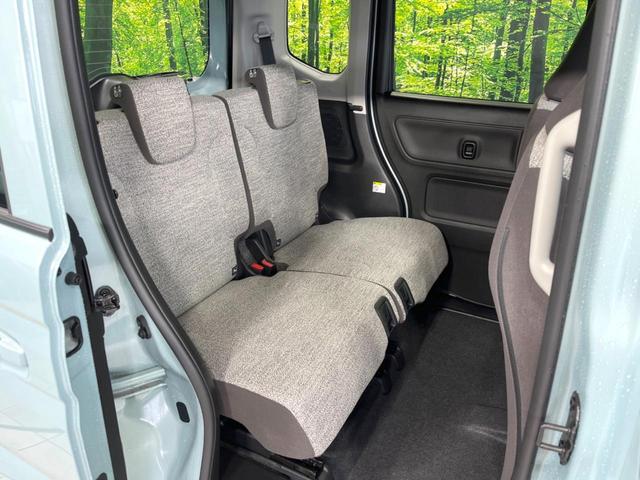 スペーシア ハイブリッドG 届出済未使用車 衝突被害軽減システム スマートキー コーナーセンサー LEDヘッド オートライト オートエアコン アイドリングストップ 盗難防止装置 ベンチシート プライバシーガラス ウィンカーミラー(9枚目)