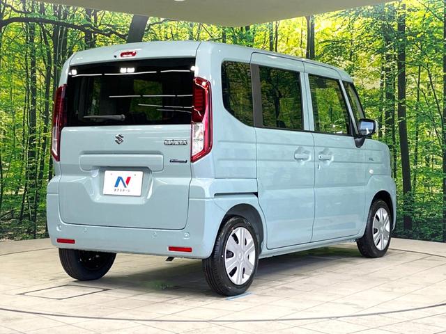 スペーシア ハイブリッドG 届出済未使用車 衝突被害軽減システム スマートキー コーナーセンサー LEDヘッド オートライト オートエアコン アイドリングストップ 盗難防止装置 ベンチシート プライバシーガラス ウィンカーミラー(17枚目)