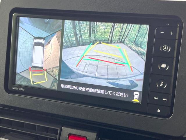 タント カスタムＲＳ　両側電動ドア　純正ナビ　全周囲カメラ　衝突被害軽減装置　禁煙車　ドラレコ　シートヒーター　コーナーセンサー　ＬＥＤヘッド＆フォグ　ＥＴＣ　純正１５インチアルミ　オートエアコン　純正革巻きステアリング（6枚目）