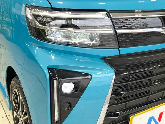 タント カスタムＲＳ　両側電動ドア　純正ナビ　全周囲カメラ　衝突被害軽減装置　禁煙車　ドラレコ　シートヒーター　コーナーセンサー　ＬＥＤヘッド＆フォグ　ＥＴＣ　純正１５インチアルミ　オートエアコン　純正革巻きステアリング（12枚目）