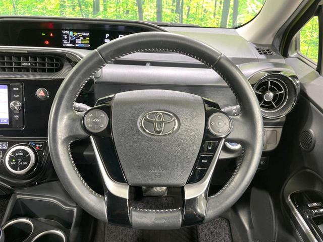 アクア クロスオーバー 衝突軽減装置 純正ナビ バックカメラ Bluetooth ETC ドライブレコーダー LEDヘッドライト LEDフォグライト スマートキー クリアランスソナー オートマチックハイビーム レーンキープ(10枚目)