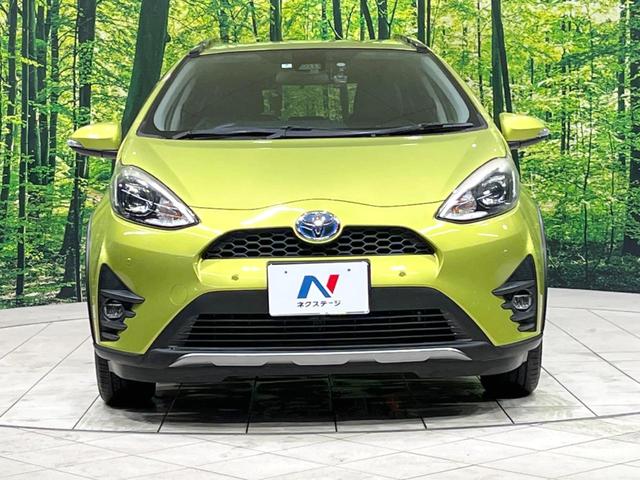 アクア クロスオーバー 衝突軽減装置 純正ナビ バックカメラ Bluetooth ETC ドライブレコーダー LEDヘッドライト LEDフォグライト スマートキー クリアランスソナー オートマチックハイビーム レーンキープ(14枚目)