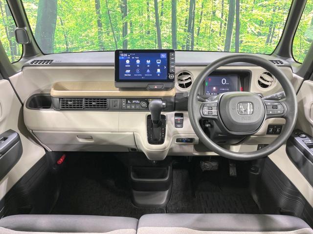 Ｎ－ＢＯＸ ベースグレード　両側電動ドア　バックカメラ　純正８型ナビ　衝突被害軽減システム　禁煙車　ドラレコ　コーナーセンサー　スマートキー　シートヒーター　ＬＥＤヘッド　ビルトインＥＴＣ　オートハイビーム（2枚目）