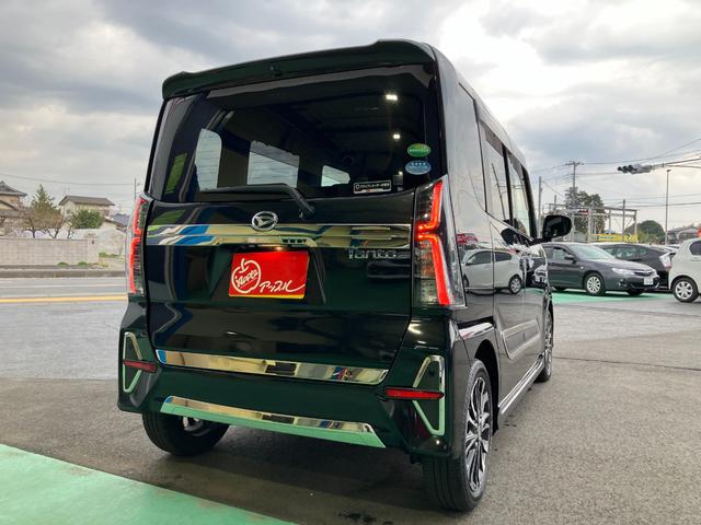 タント カスタムＲＳ　純正ナビ　フルセグ　バックカメラ　純正ドラレコ　両側電動スライドドア　ステアリングスイッチ　ハーフレザーシート　メッキパーツ（9枚目）