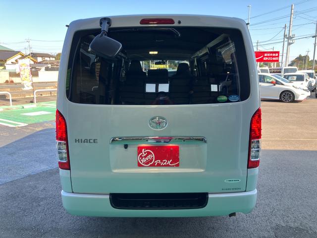 ハイエースバン ロングDX GLパッケージ カロッツェリアナビ バックカメラ ETC AC100V電源 電格ミラー(10枚目)