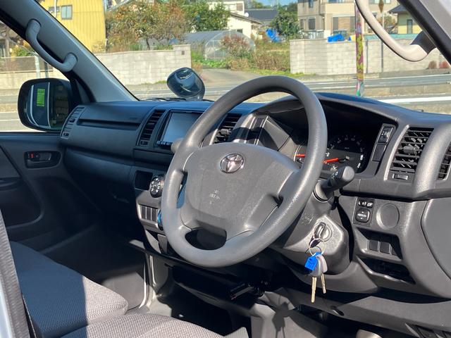 ハイエースバン ロングDX GLパッケージ カロッツェリアナビ バックカメラ ETC AC100V電源 電格ミラー(16枚目)