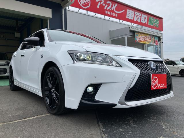 ＣＴ ＣＴ２００ｈ　ＦスポーツＸライン　ムーンルーフ　オプション黒塗装アルミ　レーダークルコン　純正ドラレコ　純正ナビＴＶ　バックカメラ　合皮コンビシート　シートヒーター　パワーシート　ＥＴＣ　プッシュスタート（6枚目）