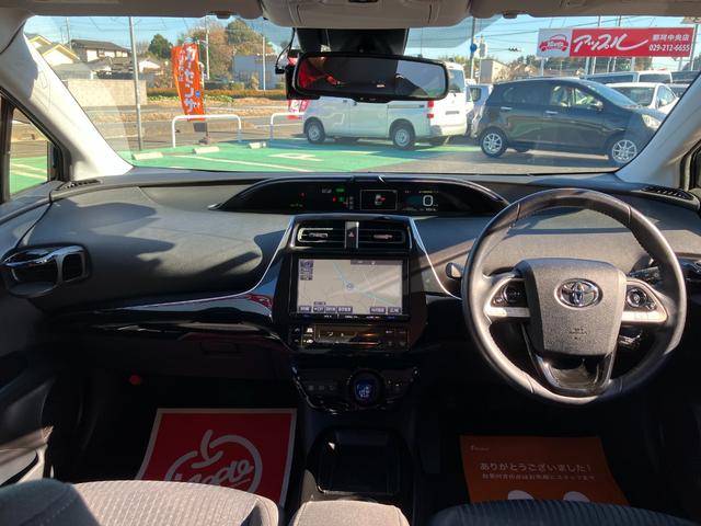 プリウス A モデリスタエアロ アイコニック モデリスタアルミ 純正9インチナビ フルセグ バックカメラ ETC プッシュスタート ヘッドアップディスプレイ プリクラッシュセーフティ(22枚目)