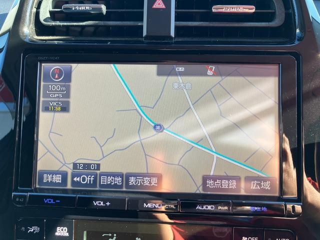 プリウス A モデリスタエアロ アイコニック モデリスタアルミ 純正9インチナビ フルセグ バックカメラ ETC プッシュスタート ヘッドアップディスプレイ プリクラッシュセーフティ(24枚目)