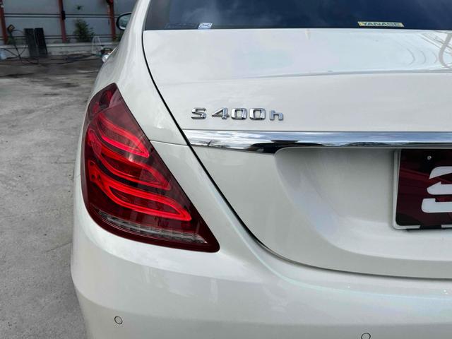 Sクラス S400hエクスクルーシブ ホワイト内装限定車 ドライブレコーダー ETC クリアランスソナー レーンアシスト 全周囲カメラ ナビ TV アルミホイール Pサンルーフ シートヒーター シートエアコン スマートキー(23枚目)