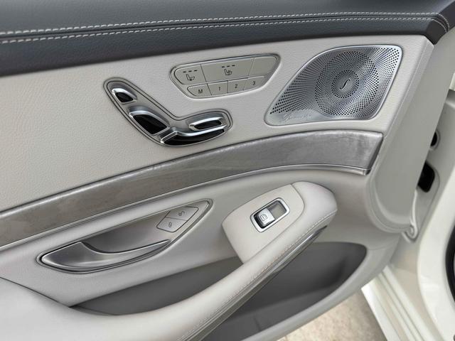 Sクラス S400hエクスクルーシブ ホワイト内装限定車 ドライブレコーダー ETC クリアランスソナー レーンアシスト 全周囲カメラ ナビ TV アルミホイール Pサンルーフ シートヒーター シートエアコン スマートキー(57枚目)