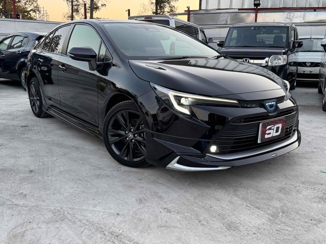 カローラ ハイブリッド ダブルバイビー レーンアシスト オートクルーズコントロール 衝突被害軽減システム バックカメラ ナビ アルミホイール オートマチックハイビーム LEDヘッドランプ CVT シートヒーター スマートキー(4枚目)