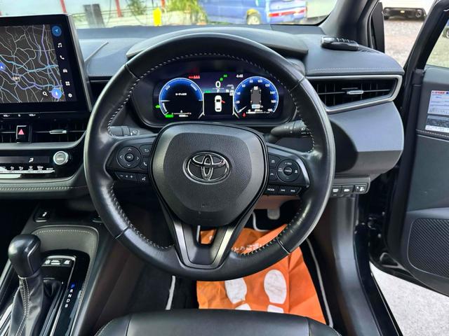 カローラ ハイブリッド ダブルバイビー レーンアシスト オートクルーズコントロール 衝突被害軽減システム バックカメラ ナビ アルミホイール オートマチックハイビーム LEDヘッドランプ CVT シートヒーター スマートキー(25枚目)