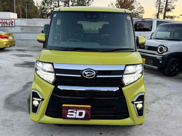 タント カスタムＲＳセレクション　ターボ　純正メモリーナビ　両側パワスラ　ハーフレザーフロントシートヒーター　アイドリングストップ　バックカメラ　ステリモ　ＥＴＣ　レーダークルーズ　全周囲カメラ　オートライト　ＬＥＤヘッドランプ（2枚目）