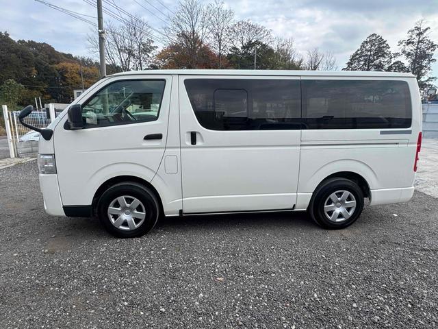 ハイエースバン ＤＸ　９人乗　４ＷＤ　ＥＴＣ　バックカメラ　ナビ　クリアランスソナー　レーンアシスト　衝突被害軽減システム　スライドドア　オートマチックハイビーム　キーレスエントリー　電動格納ミラー　ＡＴ（8枚目）