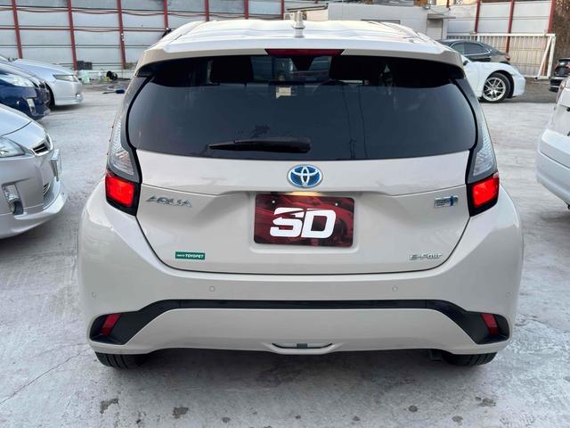 アクア G 4WD エンジンスターター ドライブレコーダー 360度モニター ETC 自動クルーズコントロール レーンアシスト BSM 衝突被害軽減システム アルミホイール オートマチックハイビーム(13枚目)