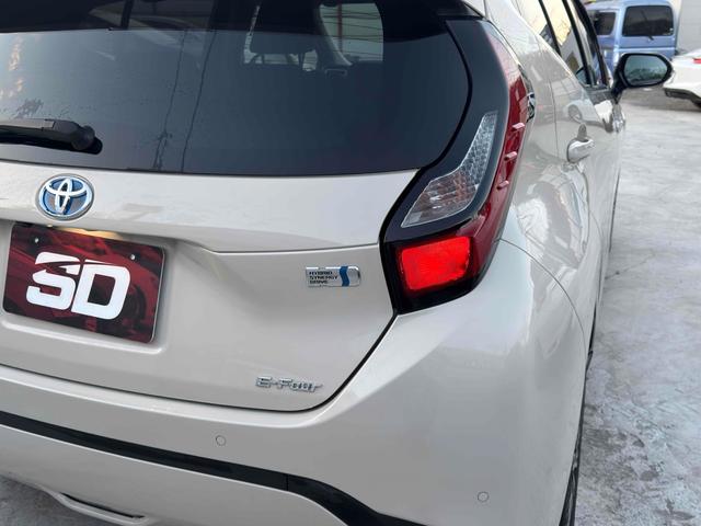 アクア G 4WD エンジンスターター ドライブレコーダー 360度モニター ETC 自動クルーズコントロール レーンアシスト BSM 衝突被害軽減システム アルミホイール オートマチックハイビーム(14枚目)