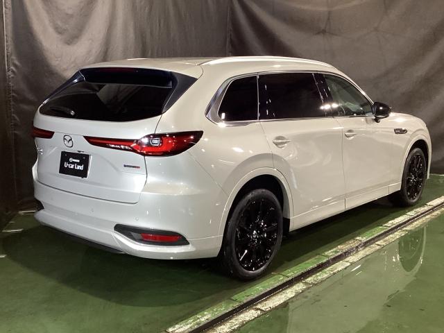 CX-80 3.3 XDハイブリッド エクスクルーシブ スポーツ ディー 7人乗り デモUP パノラマサンルーフ Bluetooth オートライト レザーシート アダプティブクルーズコントロール パワーシート サンルーフ 3列シート シートヒーター オートマチックハイビーム(39枚目)