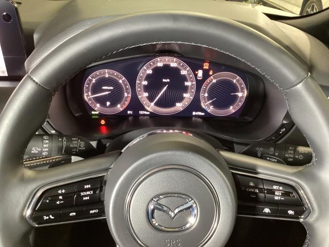 CX-80 3.3 XDハイブリッド エクスクルーシブ スポーツ ディー 7人乗り デモUP Bluetooth オートライト レザーシート アダプティブクルーズコントロール パワーシート 3列シート シートヒーター オートマチックハイビーム 4WD クリアランスソナー(3枚目)