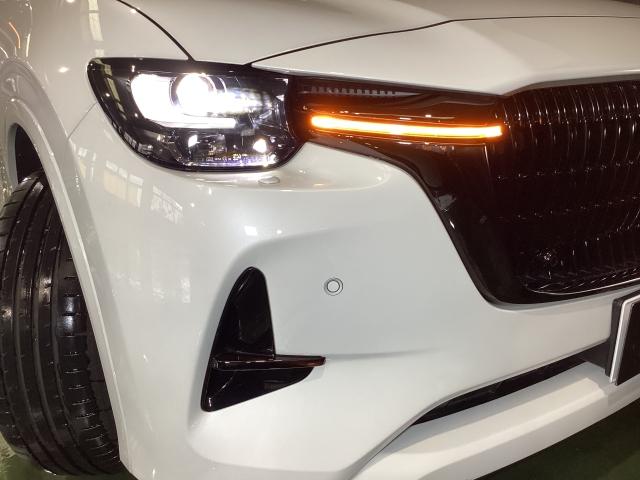 CX-80 3.3 XDハイブリッド エクスクルーシブ スポーツ ディー 7人乗り デモUP Bluetooth オートライト レザーシート アダプティブクルーズコントロール パワーシート 3列シート シートヒーター オートマチックハイビーム 4WD クリアランスソナー(34枚目)