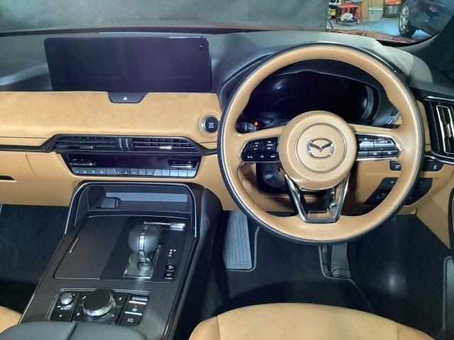 ＣＸ－６０ ３．３　ＸＤハイブリッド　プレミアム　スポーツ　ディーゼルタ　パノラマサンルーフ　Ｃセンサー　フルセグテレビ　ムーンルーフ　横滑り防止装置　アラウンドビューモニター　シートヒータ　追従クルコン　電動リヤゲート　Ｂｌｕｅｔｏｏｔｈオーディオ　ドライブレコーダー（2枚目）