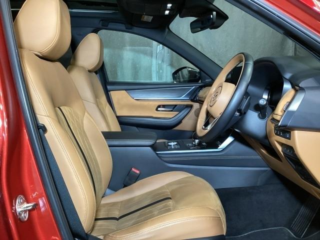 ＣＸ－６０ ３．３　ＸＤハイブリッド　プレミアム　スポーツ　ディーゼルタ　パノラマサンルーフ　Ｃセンサー　フルセグテレビ　ムーンルーフ　横滑り防止装置　アラウンドビューモニター　シートヒータ　追従クルコン　電動リヤゲート　Ｂｌｕｅｔｏｏｔｈオーディオ　ドライブレコーダー（7枚目）