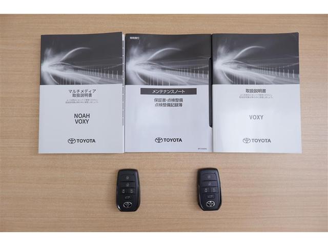 ヴォクシー S-Z 4WD ワンセグ DVD再生 ミュージックプレイヤー接続可 バックカメラ 衝突被害軽減システム ETC ドラレコ 両側電動スライド LEDヘッドランプ 乗車定員7人 3列シート 記録簿(12枚目)