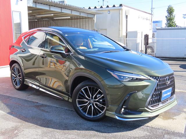 NX NX350hVerL後期茶革PSRマクレビAパーク Mエアロ 後期 茶革PSR マクレビ パノラV Aパーク PKSB BSM HUD ITS AHS Dミラ 禁煙車 Dレコーダ 後席電動&ヒータ AC1500W 寒冷地 ルーフR 3眼LED モデリスタエアロ(29枚目)