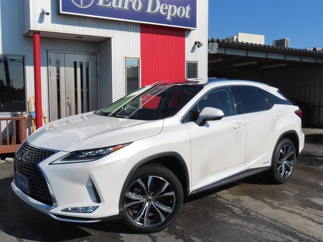 RX RX450hVerL4WD最終 1オナ 茶革PSR AHS 4WD最終モデル 1オナ 茶革パノラマSR パノラV PKSB BSM ブレードAHS ITS カラーHUD 禁煙車 TVジャンパ Dレコーダ 後席電動&ヒータ AC100W ルーフR 3眼LED(2枚目)