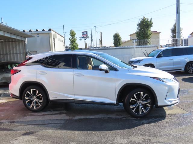 RX RX450hVerL4WD最終 1オナ 茶革PSR AHS 4WD最終モデル 1オナ 茶革パノラマSR パノラV PKSB BSM ブレードAHS ITS カラーHUD 禁煙車 TVジャンパ Dレコーダ 後席電動&ヒータ AC100W ルーフR 3眼LED(4枚目)