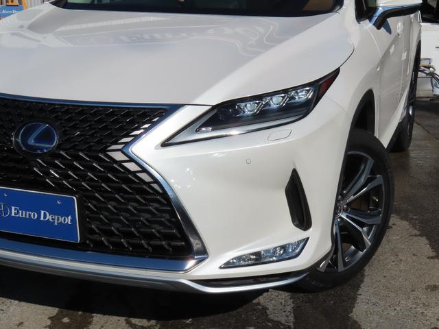 RX RX450hVerL4WD最終 1オナ 茶革PSR AHS 4WD最終モデル 1オナ 茶革パノラマSR パノラV PKSB BSM ブレードAHS ITS カラーHUD 禁煙車 TVジャンパ Dレコーダ 後席電動&ヒータ AC100W ルーフR 3眼LED(5枚目)