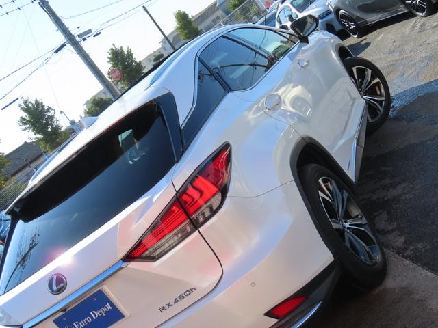 RX RX450hVerL4WD最終 1オナ 茶革PSR AHS 4WD最終モデル 1オナ 茶革パノラマSR パノラV PKSB BSM ブレードAHS ITS カラーHUD 禁煙車 TVジャンパ Dレコーダ 後席電動&ヒータ AC100W ルーフR 3眼LED(7枚目)