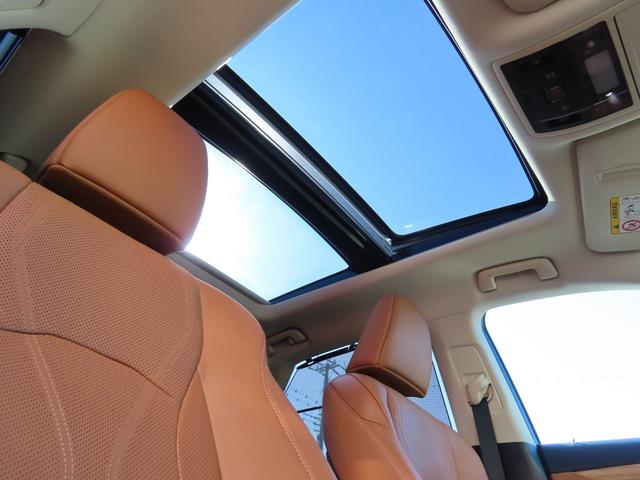 RX RX450hVerL4WD最終 1オナ 茶革PSR AHS 4WD最終モデル 1オナ 茶革パノラマSR パノラV PKSB BSM ブレードAHS ITS カラーHUD 禁煙車 TVジャンパ Dレコーダ 後席電動&ヒータ AC100W ルーフR 3眼LED(18枚目)