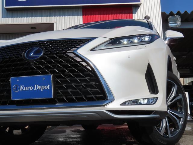 RX RX450hVerL4WD最終 1オナ 茶革PSR AHS 4WD最終モデル 1オナ 茶革パノラマSR パノラV PKSB BSM ブレードAHS ITS カラーHUD 禁煙車 TVジャンパ Dレコーダ 後席電動&ヒータ AC100W ルーフR 3眼LED(24枚目)