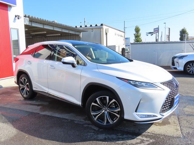 RX RX450hVerL4WD最終 1オナ 茶革PSR AHS 4WD最終モデル 1オナ 茶革パノラマSR パノラV PKSB BSM ブレードAHS ITS カラーHUD 禁煙車 TVジャンパ Dレコーダ 後席電動&ヒータ AC100W ルーフR 3眼LED(29枚目)