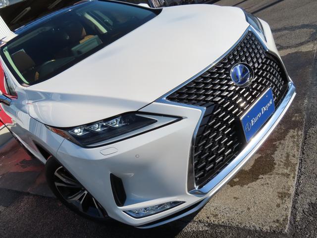 RX RX450hVerL4WD最終 1オナ 茶革PSR AHS 4WD最終モデル 1オナ 茶革パノラマSR パノラV PKSB BSM ブレードAHS ITS カラーHUD 禁煙車 TVジャンパ Dレコーダ 後席電動&ヒータ AC100W ルーフR 3眼LED(31枚目)